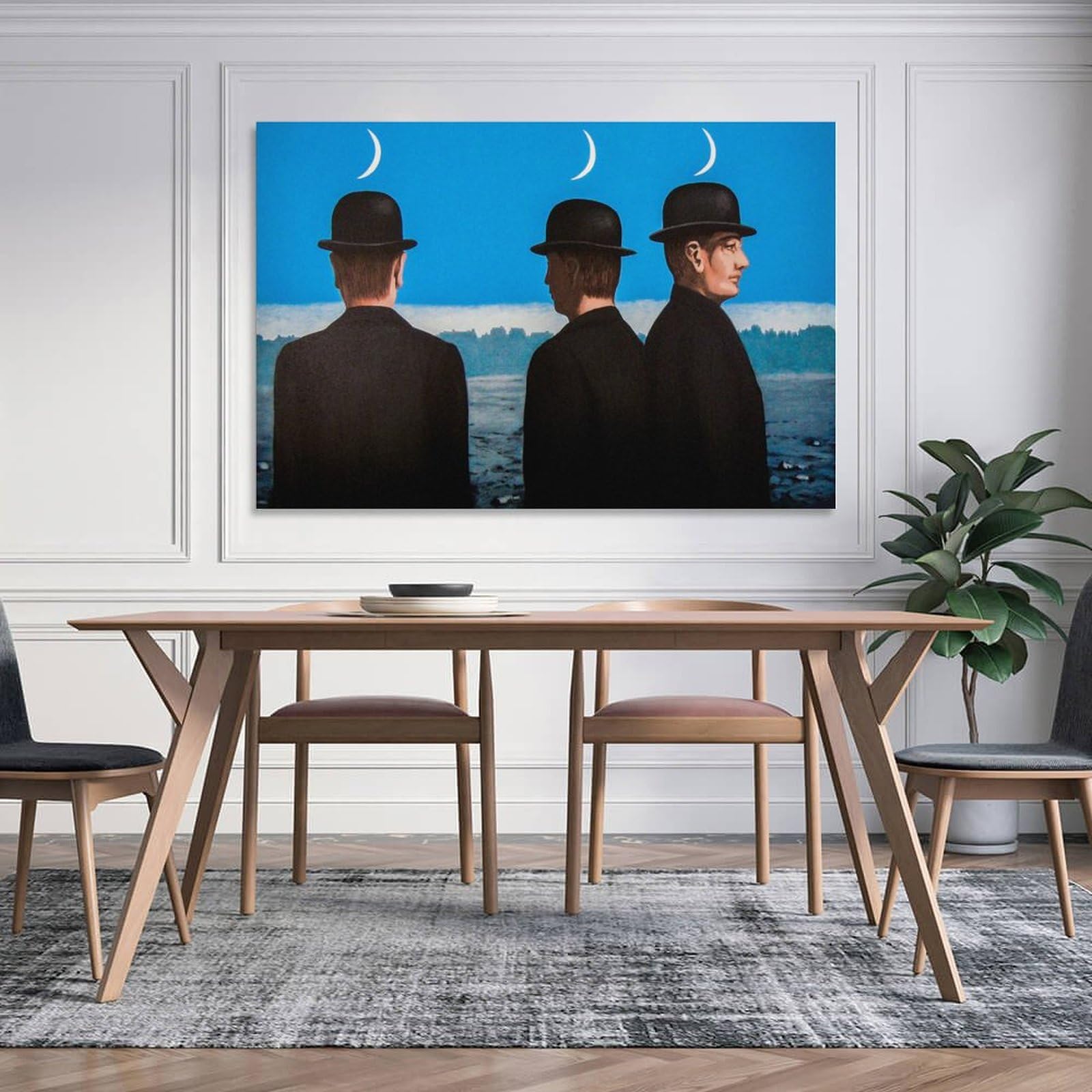 Amazon.co.jp: ルネ マグリットポスター「傑作もしくは水平線の神秘